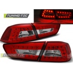 Mitsubishi Lancer 8 Sedan 08-11 Led Rojo Blanco