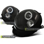 Faros Angel Eyes Negro Para Bmw Mini (COOPER) 06-14