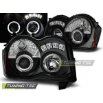Chrysler Jeep Grand Cherokee 08-10 Angel Eyes Negro