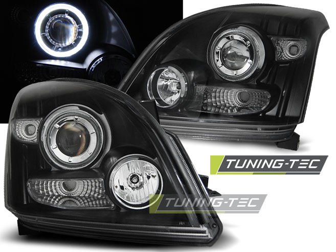 3512_0.jpg Toyota Land Cruiser 120 03-09 Angel Eyes Negro Ccfl - Imagen 1