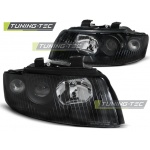 Faros Negros Para Audi A4 B6 10.00-10.04