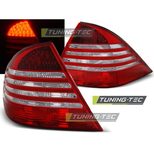 Luces Traseras Led Rojo Blanco Para Mercedes W220 S-Klasa 09.98-05.05