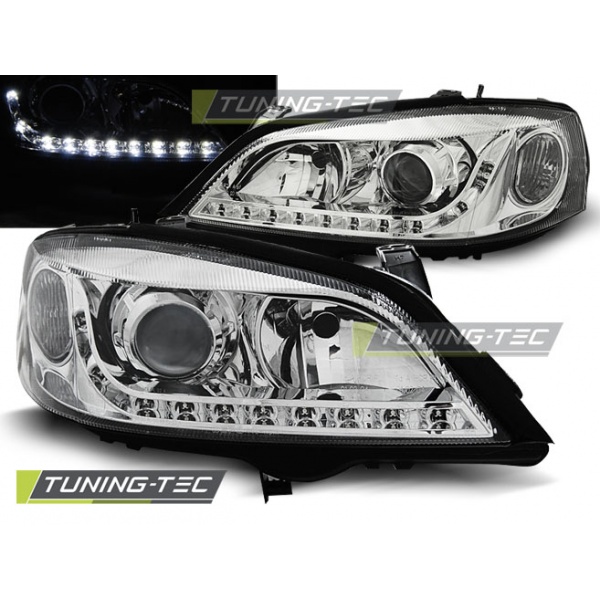 Opel Astra G 09.97-02.04 Cromo Luz De Día