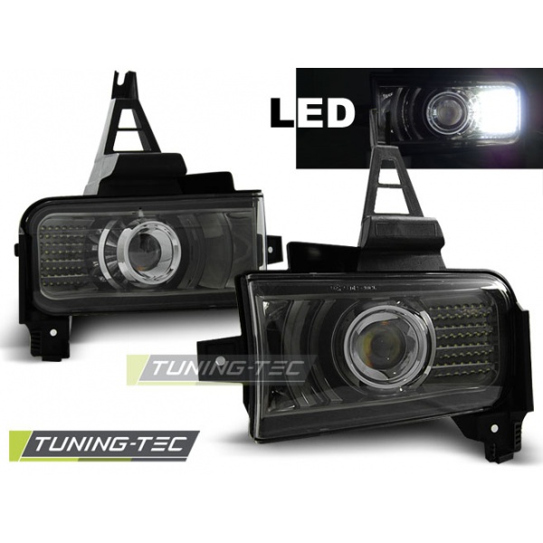 Toyota Land Cruiser Fj200 07-12 Led Humo Negro