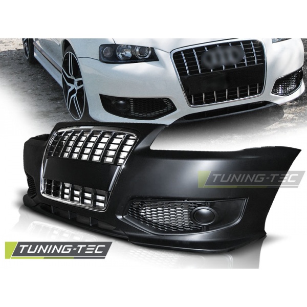 Parachoques delantero sport cromado apropiado para audi a3 96-03