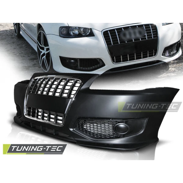 Parachoques delantero sport cromado apropiado para audi a3 96-03