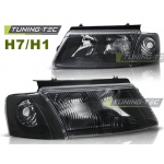 Faros delanteros negro para VW Passat B5 3B 11.96-08.00 LPVW22