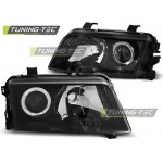 Faros Negros Para Audi A4 11.94-12.98