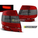 Luces Traseras Led Rojo Humo Para Audi A4 11.94-09.00