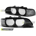 Faros Negro Blanco H7 Para Bmw E39 95-00