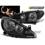Peugeot 307 04.01-06.05 Angel Eyes Negro
