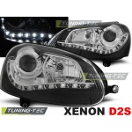 Faros delanteros xenón negro para VW Golf 5 LPVWH9