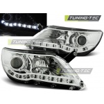 Faros Delanteros Daylight Crome Para Vw Tiguan 10.07-11