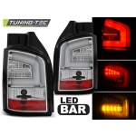 Barra De Luces Traseras Led Cromada Para Vw T5 04.03-09