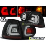 Pilotos Traseros De Barra Led Negro Para Vw Golf 5 10.03-09