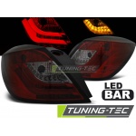 Opel Astra H 03.04-09 3d Led Rojo Humo