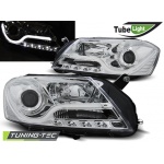 Tubo De Luz Delantero Cromado Para Vw Passat B7 10.10-10.14