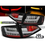 Luces Traseras Led Negro Para Audi A4 B8 08-11 Sedan