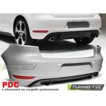 Parachoques trasero sport twin pdc apropiado para vw golf 6
