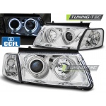Faros delanteros angel eyes ccfl cromado para VW Passat B5 3B 11.96-08.00 LPVWJ2
