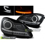 Faros Negros Para Mercedes W204 11-
