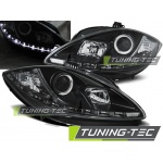 Faros Delanteros Daylight Black Para Seat Leon Altea 09-12