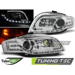 Tubo De Luz Delantero Cromado Para Audi A4 B7 11.04-03.08