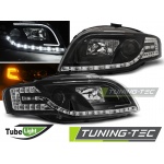 Tubo De Faros Luz Negro Para Audi A4 B7 11.04-03.08