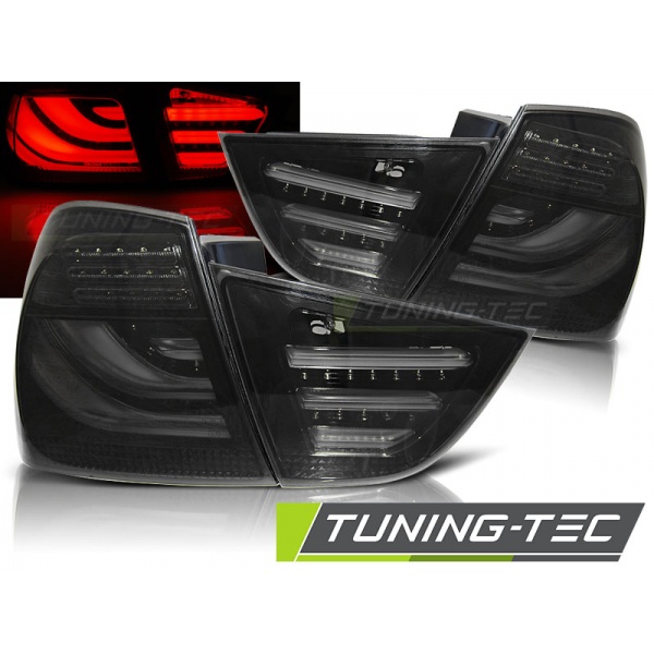 Barra De Luces Traseras Led Humo Negro Para Bmw E90 09-11