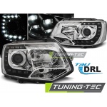 Faros True Drl Cromados Para Vw T5 2010-2015