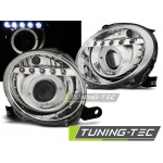 Fiat 500 07-15 Proyector Led Cromado