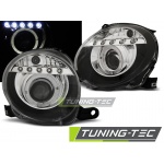 Fiat 500 07-15 Proyector Led Negro