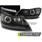 Faros Delanteros Daylight Black Para Skoda Octavia 09-12