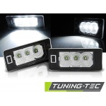 Luces Led De Licencia Transparentes Para Audi Q5 / A4 08-10 / A5 / Tt / Vw Passat B6 Kombi