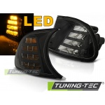 Dirección Delantera Led Negro Para Bmw E46 04.99-08.01 C/C