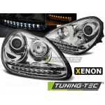 Faros Xenon Daylight Chrome Para Porsche Cayenne 02-06