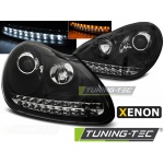 Faros Xenon Daylight Black Para Porsche Cayenne 02-06