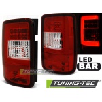 Barra De Luces Traseras Led Roja Blanco Para Vw Caddy 03-03.14