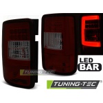Barra De Luces Traseras Led Red Smoke Para Vw Caddy 03-03.14