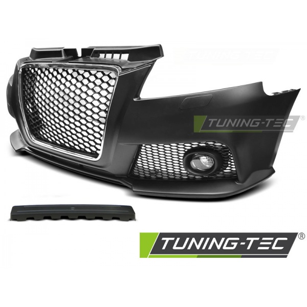 Parachoques delantero sport cromado negro apropiado para audi a3 08-12