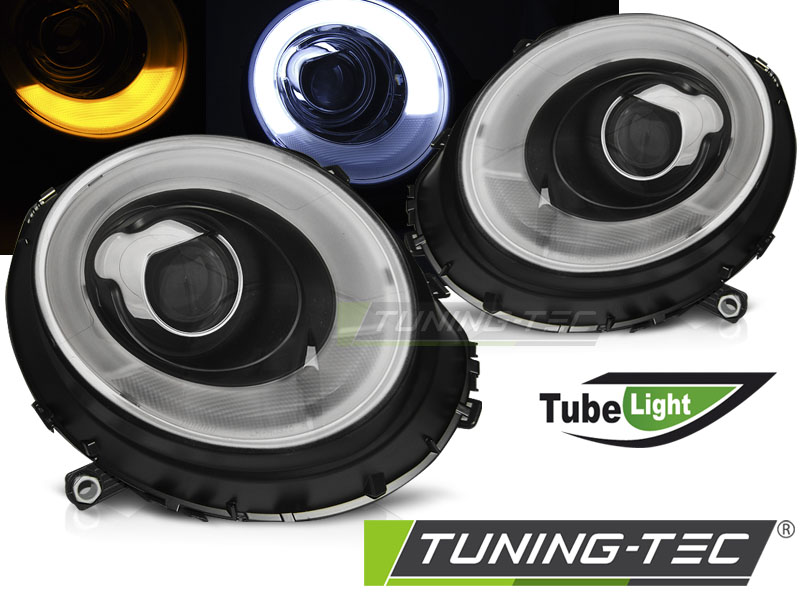 4843_0.jpg Tubo De Faros Lightl Negro Para Bmw Mini (COOPER) 06-14 - Imagen 1