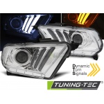 Tubo Luz Cromado Ford Mustang V 10-13