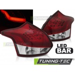 Ford Focus 3 11-10.14 Hatchback Barra Led Blanco Rojo