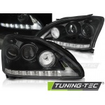 Faros delanteros Lexus Rx 330 / 350 03-08 tube light negro LPLE06