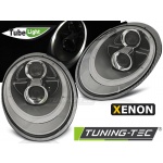 Tubo De Faros De Xenon Luz Plata Para Porsche 911 (997) 04-09