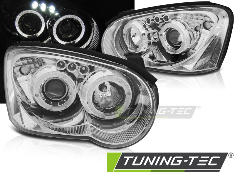 4984_0.jpg Subaru Impreza Ii Gd 03-05 Angel Eyes Cromo - Imagen 1