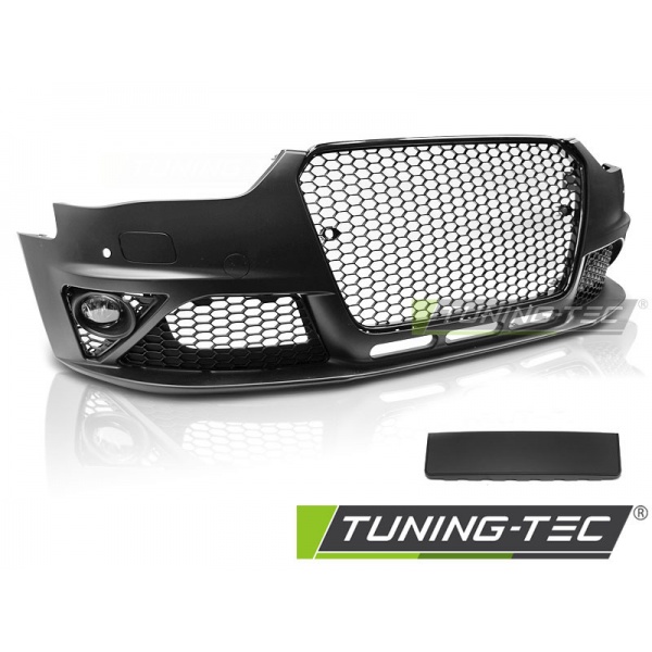 Parachoques delantero sport negro pdc apropiado para audi a4 b8 12-15