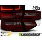 Barra De Luces Traseras Led Red Smoke Seq Compatible Con Audi A6 08-11 Sedan