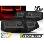 Barra De Luces Traseras Led Black Smoke Seq Compatible Con Audi A6 08-11 Sedan