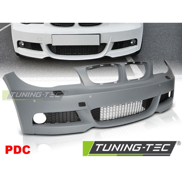 Parachoques delantero sport pdc apropiado para bmw e81 / e82 / 87 / e88 lci 07-13